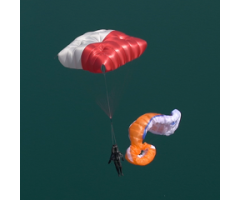 Paracaídas cuadrado Fluid Light EVO #L (<125 KG.)