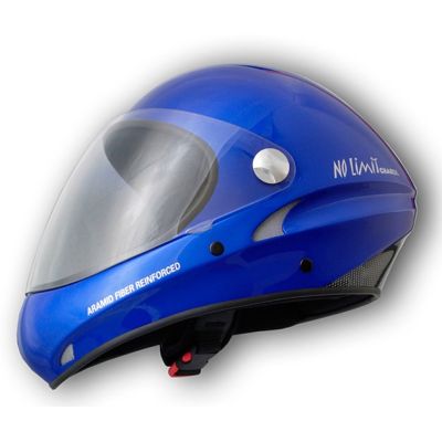 Casco Integral Charly No Limit Azul / Gris