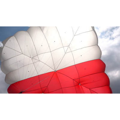 Paracaídas cuadrado Fluid Light EVO Biplaza (<220 Kg.)