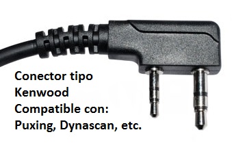 Connector tipo Kenwood